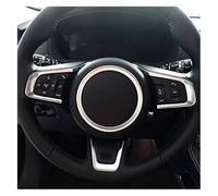 para Jag para XFL para FPACE para XE para XEL X761 X760 para EPACE 2017 2018 2019 Decoración del Volante Coche Embellecedor Protector Cubiertas Volante