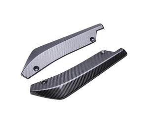 para Jaguar XE XF XJ 2012-2022 Parachoques Trasero, Difusor Envoltura Canard Alerón, Guardabarros Lateral, Faldón, Borde De La Barbilla(Fibra de Carbon)