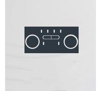 para Jaguar XEL 2020 película Interior película de Pantalla de Control Central protección templada Accesorios de Coche modificados.,C