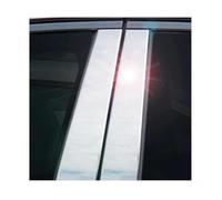 Para Jaguar XF 2008-2015 Para XE 2016-2023 Embellecedores de pilares, cubierta puertas, pegatinas BC Column 6 piezas sello de puerta de automóvil