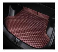 para Jaguar XF 2016-2017 2008-2015 para XE 2015-2018 Estera Maletero Coche Personalizada Cuero PU Accesorios Alfombra Protector Cubre Maletero(Wine Red A)