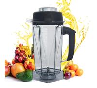 Para jarra de licuadora Vitamix de 64 onzas, repuesto para Vitamix 5200 5000 6500 7500 Pro500 750 Vita-Prep VM0101 VM0102 VM0103 VM0197 E310 320 Asy1 72 Clásico/Explorian/Commercial Series, etc. Vaso