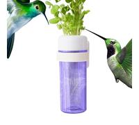 para Jaula De Pájaros, Vegetales, Comederos con Diseño De Almacenamiento De Agua, Contenedor De Comida para Pájaros para Mascotas Que Mantiene Los Verdes Frescos, Cacatúas Resistentes para PE
