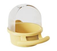 para jaulas de pájaros - Dispensador de semillas y agua para periquitos, diseño a prueba de salpicaduras | Dispensador de comida colgante para periquitos, cacatúas, palomas, peonías, Kl