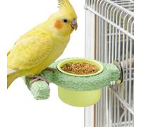 para jaulas de pájaros - Platos para pájaros para Jaula | Comederos a Prueba de Ardillas y Vasos de alimentación para Loros, utilizados para Proporcionar un Entorno de alimentación Seguro y e