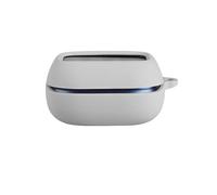 para JBL Live Buds 4 Funda Protectora de Silicona Antideslizante a Prueba de Golpes, Cubierta Antiimpacto, Auriculares Inalámbricos Live Buds 4 Funda Suave (Gris)