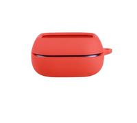 para JBL Live Buds 4 Funda Protectora de Silicona Antideslizante a Prueba de Golpes, Cubierta Antiimpacto, Auriculares Inalámbricos Live Buds 4 Funda Suave (Rojo)