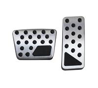 Para Jeep Para Cherokee KL 2014-2023 Cubierta De Pedal De Acelerador De Freno De Pie De Acero Inoxidable Embellecedor