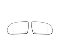 Para Jeep Para Compass MP 2017-2022 Espejo Retrovisor Lateral Izquierdo Derecho Accesorios Ángulo Exterior Cristal Retrovisor Lado(Right and Left)