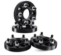 Para Jeep Para Gladiator 2019-2024 M14 X 1.5 Placa Brida T6-7075 Espaciadores Rueda Adaptador Ensanchado Cubo Aleación Aluminio Separador Ruedas Vehículo(4pcs 25mm)