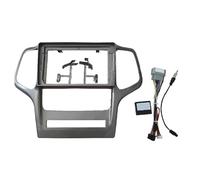 para Jeep para Grand Cherokee 2008-2012 Embellecedor De 9 Pulgadas para Radio Estéreo De 2 DIN con Reproductor MP5 Y Android PYPFQUMQGR(Frame Cable Canbus)