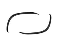 para Jeep para Grand Cherokee 2017 2018 2019 2020 2021 2022 Tiras De Moldura para La Rejilla Inferior del Parachoques Delantero del Automóvil IENQBVL(Black 1)