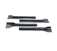 para Jeep para Grand Cherokee SRT SRT8 Wk2 2012-2021 Extensión Faldón Lateral Splitter Lip Spoiler Difusor Accesorios(Negro Mate)