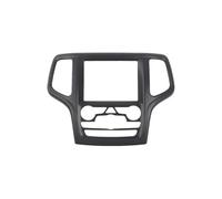 Para Jeep Para Grand Para Cherokee 2014 2015 2016 2017 2018, Cubierta Decorativa Para Panel Navegación Y Control Central Interior Coche Decorativo Interior Tiras(Negro mate)