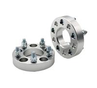 Para Jeep Para Liberty 2002 Espaciador De Rueda M 1/2 2 Piezas 25/30/35/40/50 Mm PCD 5 X 114,3 CB 71,6 Mm Separador Ruedas Del Vehículo(2PCS 50mm Silver)