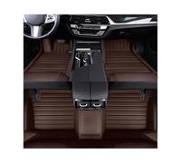 para Jeep para Patriot 2009-2017 Alfombrillas Impermeables Personalizadas con Rayas para El Interior del Coche(Coffee)