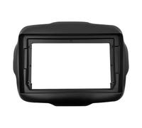 para Jeep para Renegade 2014-2021 Marco De Radio Panel Estéreo 2DIN 9 Pulgadas Arnés De Cableado Adaptador Cable Alimentación Decodificador CANbus PYPFQUMQGR(Only Frame)