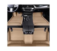 para Jeep para Renegade 2016-2022 Alfombrillas De Coche con Rayas Personalizadas Impermeables Alfombras Interiores para(Beige)