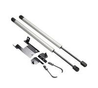 Para Jeep Para Wrangler JK 2007-2018 Capó Delantero Modificar Puntales De Gas Barras De Resortes Amortiguador De Soporte De Elevación De Choque(Carbon Fiber Silver)