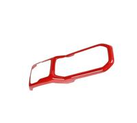 Para Jeep Para Wrangler JL 2018-2023 Cubierta Decorativa Para Portavasos Delantero Del Coche Panel De Cambio De Marchas 4WD YIJIAVSX(Red Cup Holder)