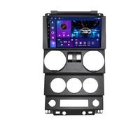para Jeep Wrangler Rubicon 2008-2010 9 Pulgadas HD Pantalla Táctil Android 12 Radio De Coche con Carplay Android Auto Apoyo HiFi Dab RDS BT 5.0 GPS Navi DSP Cámara Trasera SWC(B,8Core+2G+32G)