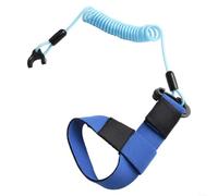 para Jet Ski Safety Lanyard with Buckle Nylon Cord para Jet Ski | Nylon-wrapped coiled cord, excellent recoil memory, deformation resistant, long-term durability(2 Blue)