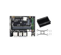 Para Jetson 4GB Developer Kit AI Placa de Desarrollo de Inteligencia Artificial con Aprendizaje de Robot de ProgramacióN de Disipador de Calor