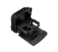 Para Jetta MK5 5 Para Golf MK6 6 Para RABBIT 2006-2009 Consola Central Apoyabrazos Copa Trasera Soporte Para Bebidas Caja Almacenamiento Coche Estilo Caja Reposabrazos Coche