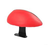 Para Jog I125plus Respaldo trasero Esponja Roja Asiento del pasajero Soporte de alta resistencia al calor hasta 105c Fácil de instalar Cómodo Ride Soporte de marco de larga duración para scooter