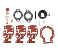 Para Johnson para Evinrude para kit de reconstrucción de carburador compatible con 6 8 9 9 15 20 para motores HP Pieza de repuesto 0439073 se adapta a Leone 18 7219 GLM 40600