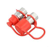 Para juego de conectores hidráulicos de cara plana BSP, garantiza que no haya derrames, compatible con las normas ISO 16028 (NPT 3-8 pulgadas)