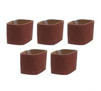 Para juego de fundas de papel de lija de pulido de metal industrial, cubierta de pulido de tela de esmeril, accesorio abrasivo de respaldo para eliminación de óxido de acabado de superficies (grano