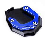 para K1600B K1600GT K1600 GTL 2017-2023 (no Apto para 2011-2016) CNC Motocicleta Soporte Extensión Pie Lateral Ampliar Almohadilla(Blue-K1600GT)