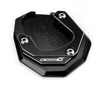 para K1600B K1600GT K1600 GTL 2017-2023 (no Apto para 2011-2016) CNC Motocicleta Soporte Extensión Pie Lateral Ampliar Almohadilla(Black-GT)