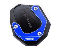 para K1600B K1600GT K1600 GTL 2017-2023 (no Apto para 2011-2016) CNC Motocicleta Soporte Extensión Pie Lateral Ampliar Almohadilla(Blue-K1600B)