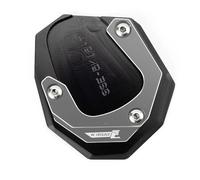 para K1600B K1600GT K1600 GTL 2017-2023 (no Apto para 2011-2016) CNC Motocicleta Soporte Extensión Pie Lateral Ampliar Almohadilla(Grey-K1600B)