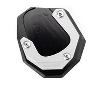 para K1600B K1600GT K1600 GTL 2017-2023 (no Apto para 2011-2016) CNC Motocicleta Soporte Extensión Pie Lateral Ampliar Almohadilla(Silver-K1600B)