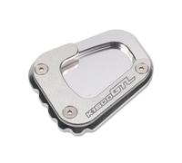 Para K1600B K1600GT K1600GTL 2017-2024 Soporte Motocicleta Lateral Extensión Almohadilla Placa Agrandar(Silver 2)