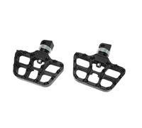 Para K1600GTL K1600GT GTL B K1600B K1600 Para Grand America K1600Bagger Motocicleta Estriberas Pedal Reposapiés Trasero Estriberas(Negro)