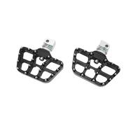 Para K1600GTL K1600GT GTL B K1600B K1600 Para Grand America K1600Bagger Motocicleta Estriberas Pedal Reposapiés Trasero Clavijas para los pies(Plata)
