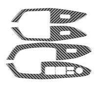 Para K5 Para Optima 2011-2015 Interruptor Control Elevación Coche Embellecedor Fibra Carbono Panel Ventana Interior LHD Interruptor Mando Elevalunas