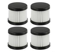 Para Karcher Cvh 2 y Cvh 2 para aspiradora de mano inalámbrica premium Hepa 12, juego de filtros de alto rendimiento, repuesto compatible con color blanco y negro, paquete de dos piezas para limpieza