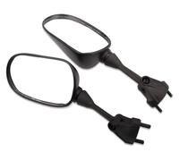 Para Kawa&saki Para Ninja ZX6R 2005-2008 Para ZX10R 2004-2007 Espejo Retrovisor Lateral De Cristal Negro Espejos Retrovisores Moto