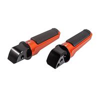 Para Kawasaki ER-6N ZX-10R ZX10R ZX 10R Z650 Z750 Z800 Z900 ABS Z1000 Reposapiés Del Pasajero Trasero De La Motocicleta HQGQCEZEK(Orange)