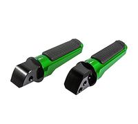 Para Kawasaki ER-6N ZX-10R ZX10R ZX 10R Z650 Z750 Z800 Z900 ABS Z1000 Reposapiés Del Pasajero Trasero De La Motocicleta HQGQCEZEK(Verde)