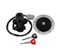 Para Kawasaki EX650 EX400 ZX1400 Para Ninja 400R ZX14R ER6F ER650 ER6N 27005-0552 Kit De Tapón De Combustible E Interruptor De Encendido Interruptor Encendido Motocicleta