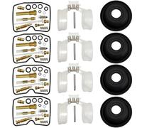 Para KAWASAKI GPZ900R para Ninja ZX900A 1990-1994 Kit de reparación de carburador diafragma Reemplazo del carburador(B)