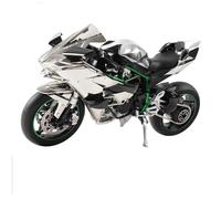 para Kawasaki H2R, Aerosol De Aleación para Motocicleta Carreras, Modelo Dinámico, Llave Inicio, Deportiva, Juguete con Luz Sonido 1:6/1:9