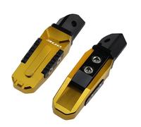 Para Kawasaki J300 J 300 2014 2015 2016 2017 2018 Reposapiés Del Pasajero Trasero De La Motocicleta HQGQCEZEK(Oro)