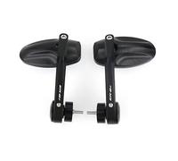 Para Kawasaki Ninja 650 ER-6n 650R ER-6f EX-6 2012-2019 Espejo De Extremo De Barra De Manillar De Motocicleta 7/8 "22mm Espejo Retrovisor Lateral Universal(Negro)
